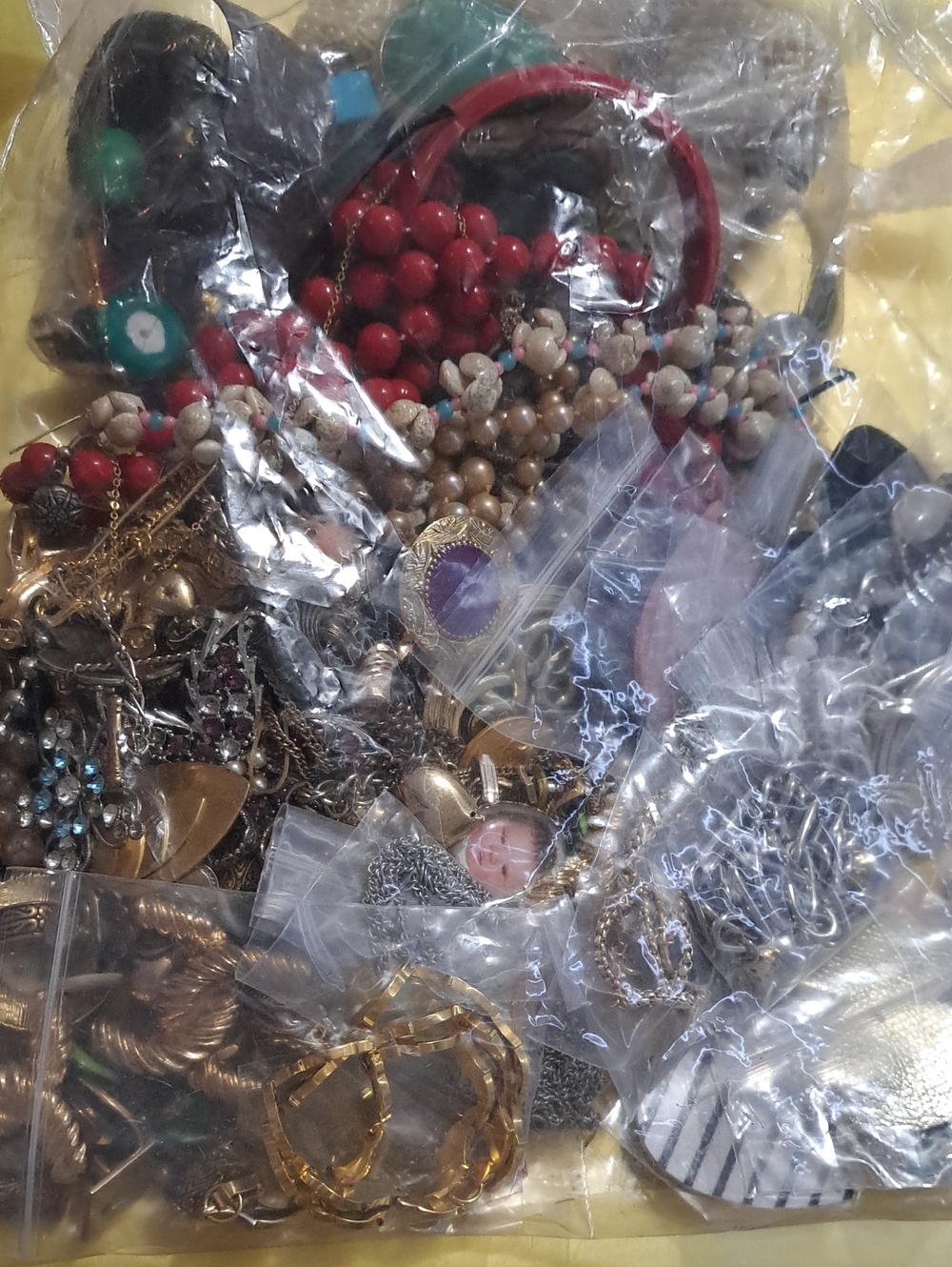 4+lb Junk Costume Bulk Jewelry Lot Assortment